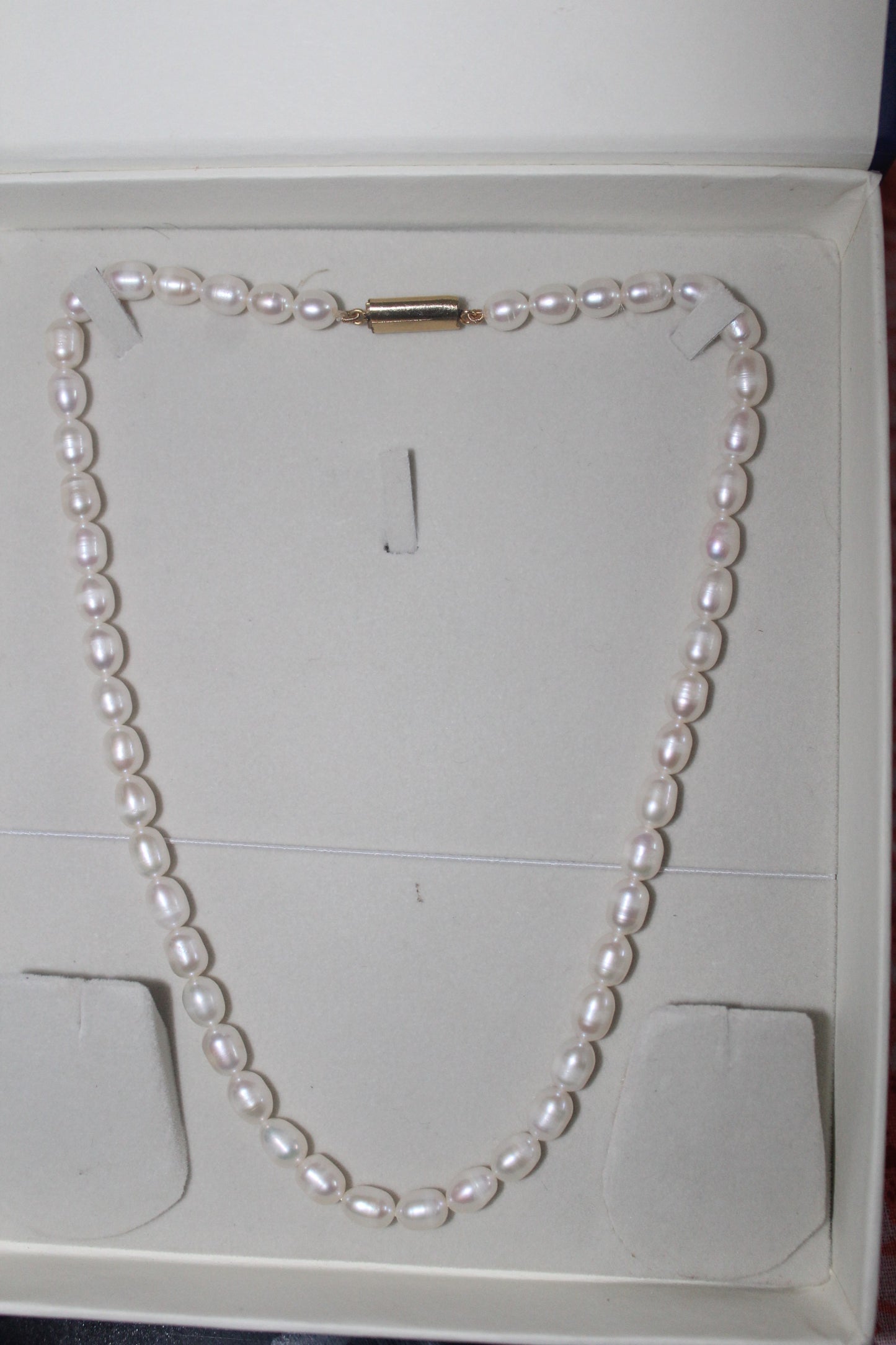 Princess Necklace oval pearls