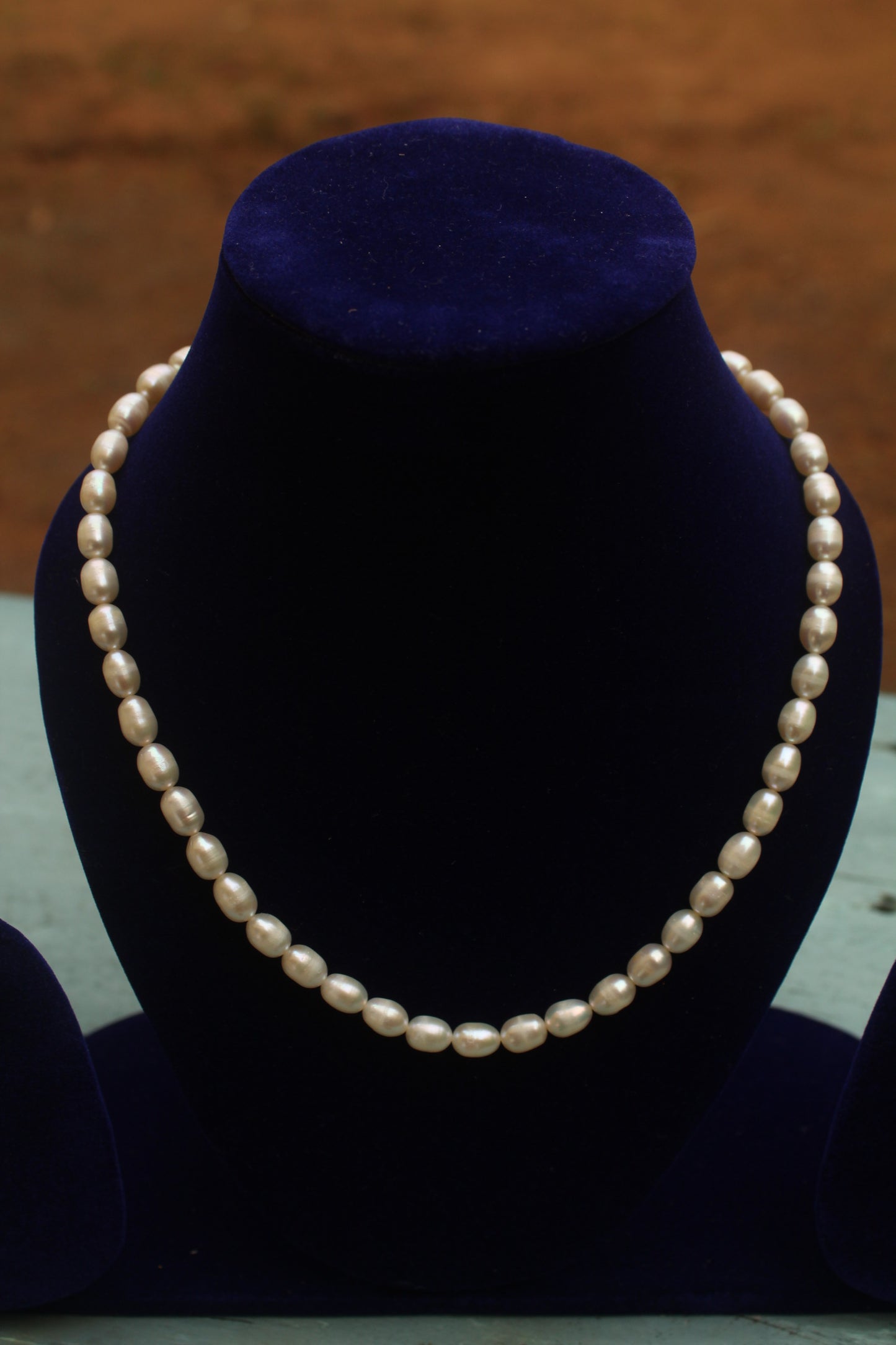 Princess Necklace oval pearls