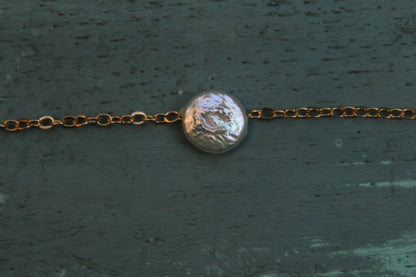 Coin Pearl Bracelet