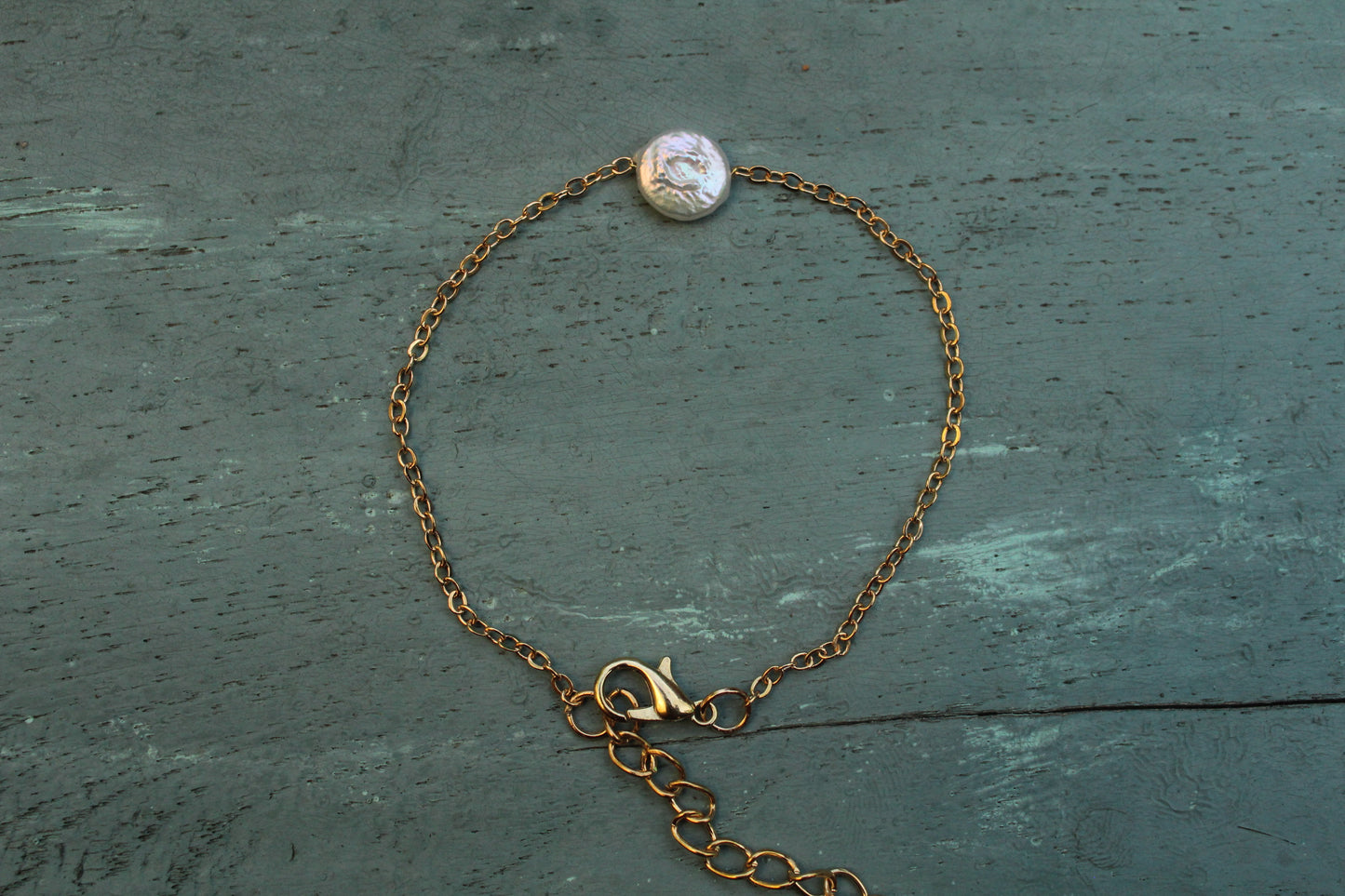 Coin Pearl Bracelet