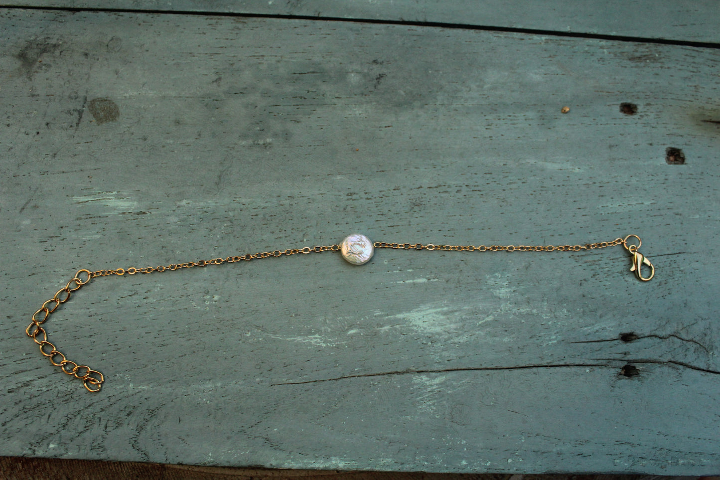 Coin Pearl Bracelet